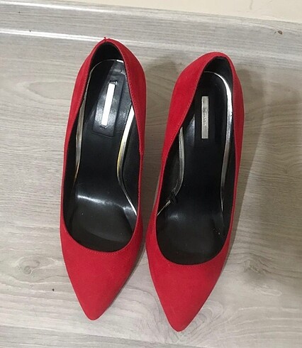 Bershka Kırmızı Topuklu Ayakkabı