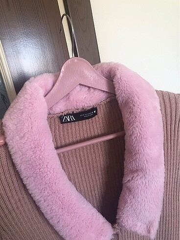 Zara Zara kürk yaka hırka