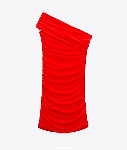 Zara Zara kırmızı elbise