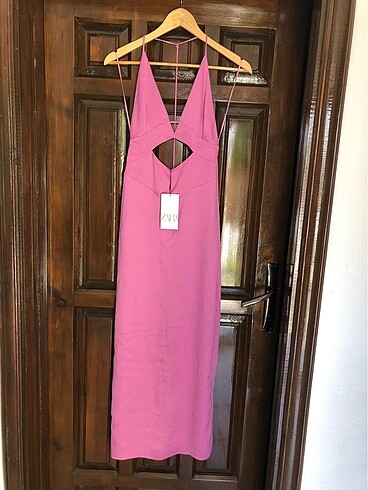 Zara Zara 2 adet saten elbise