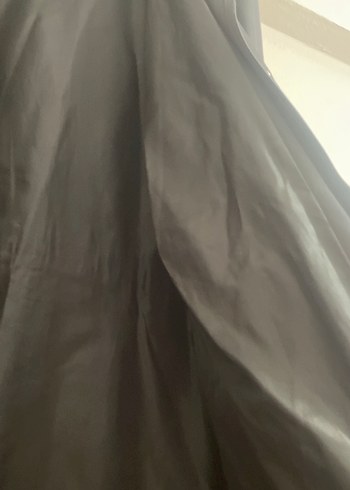 Siyah trençkot - Görsel 6