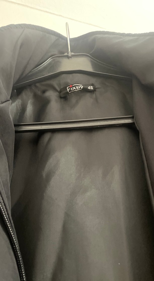 Siyah trençkot - Görsel 3