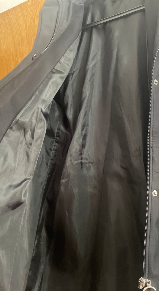 Siyah trençkot - Görsel 5