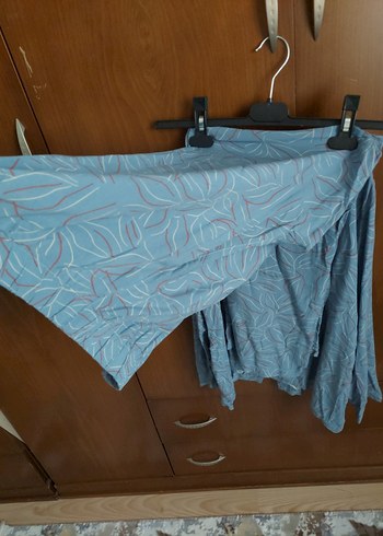 l Beden mavi Renk lcw pijama takimi