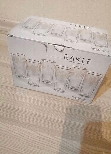 Rakle meşrubat bardağı