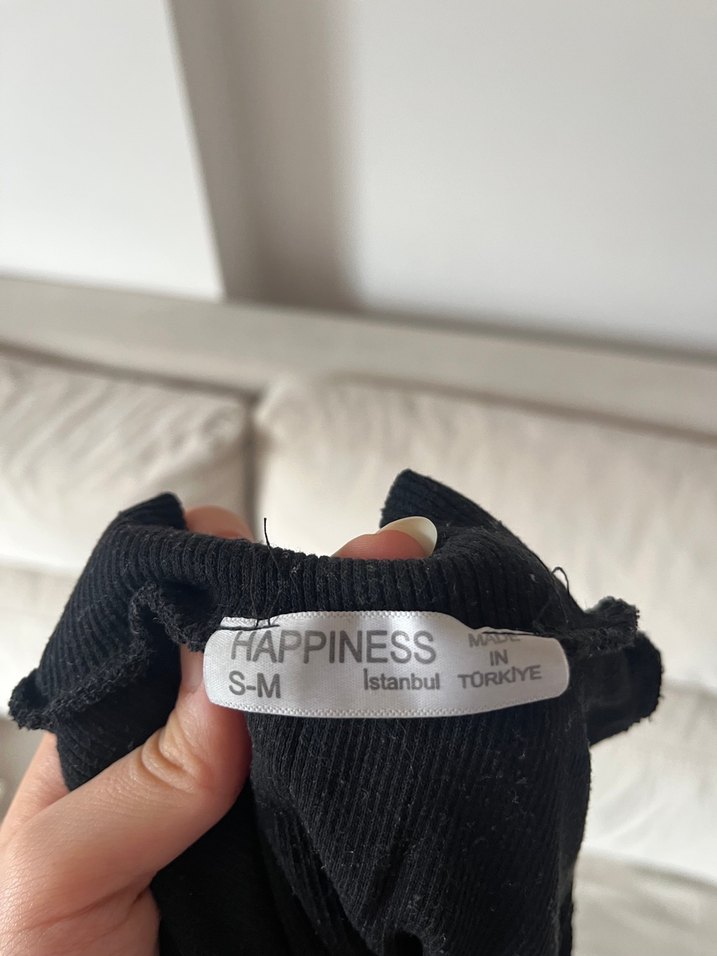 Kadın Siyah Balıkçı Yaka İnce Kazak - Görsel 2