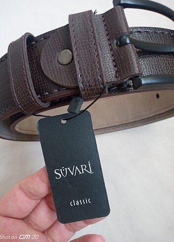 ORJİNAL SÜVARİ KAHVERENGİ KEMER