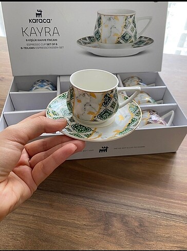 Karaca Home 2 kişilik kahve fincanı