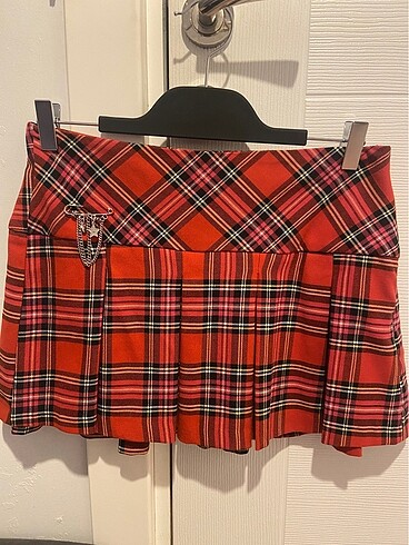 Bershka Ekose Mini Etek