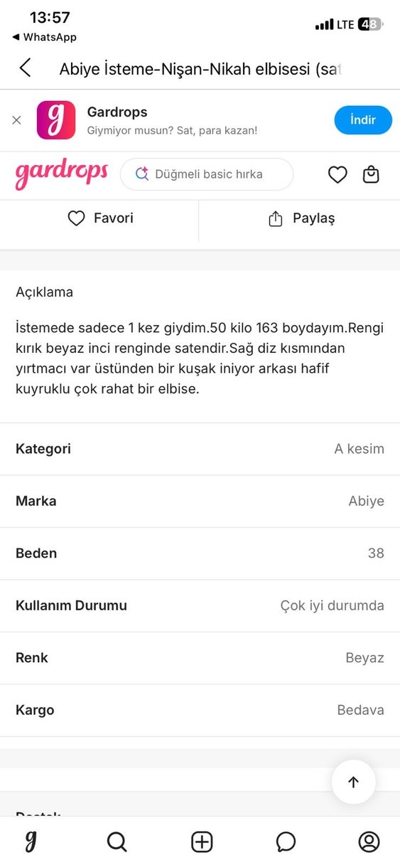 Beyaz Drapeli Straplez Uzun Abiye Elbise - Görsel 2