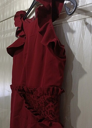 Trendyol & Milla Bordo Elbise