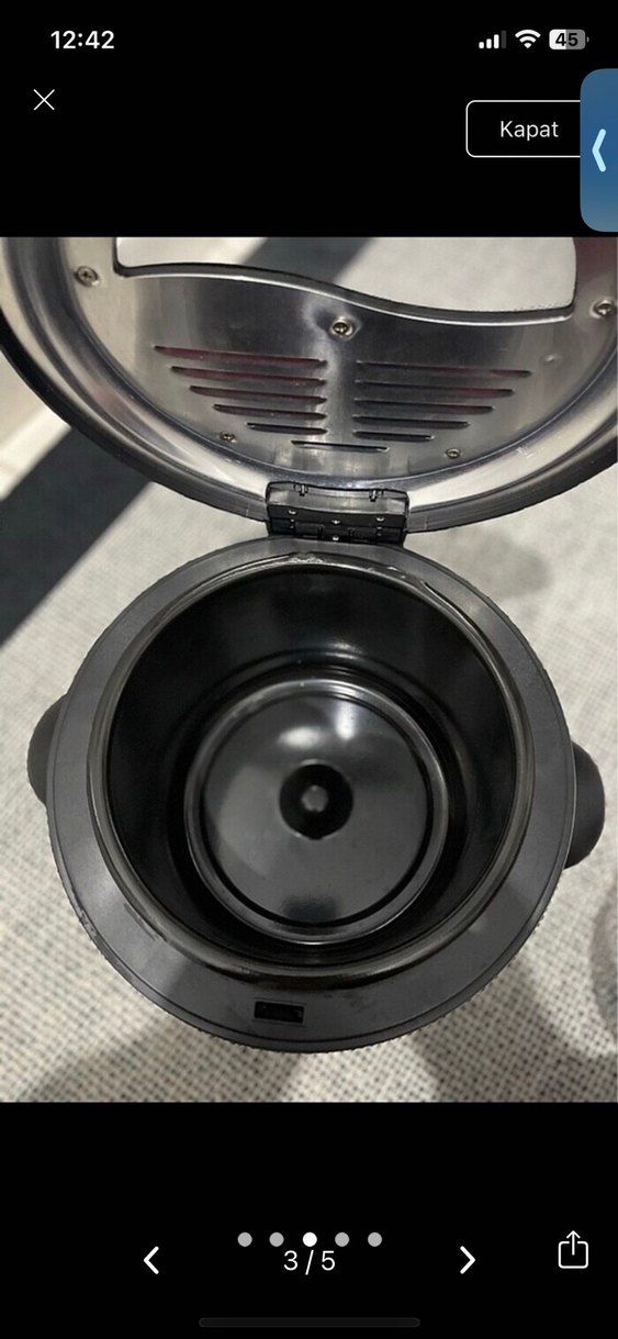 Mavi Ev Fritözü Gri Gövde - Görsel 3