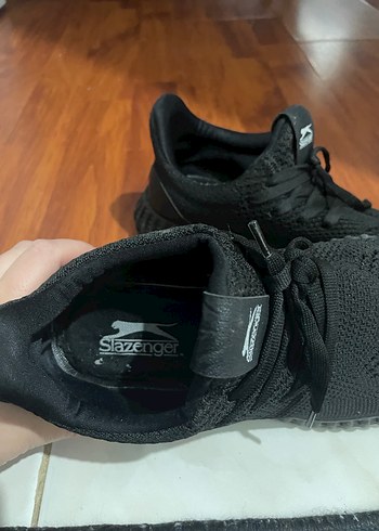 Siyah Bağcıklı kadın Spor Ayakkabı - Görsel 5