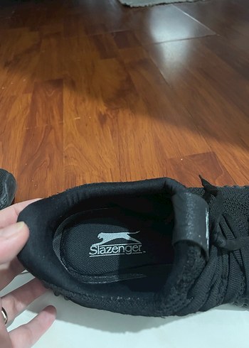 Siyah Bağcıklı kadın Spor Ayakkabı - Görsel 4