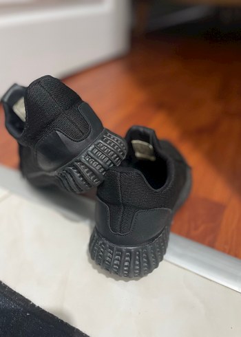 Siyah Bağcıklı kadın Spor Ayakkabı - Görsel 6