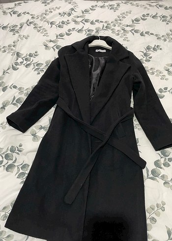 Siyah Kuşaklı Uzun Kaban - Görsel 2