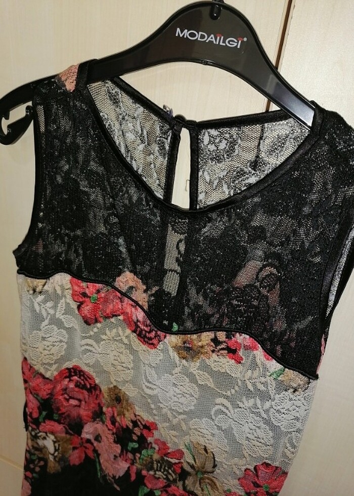 Dantel elbise - Görsel 4