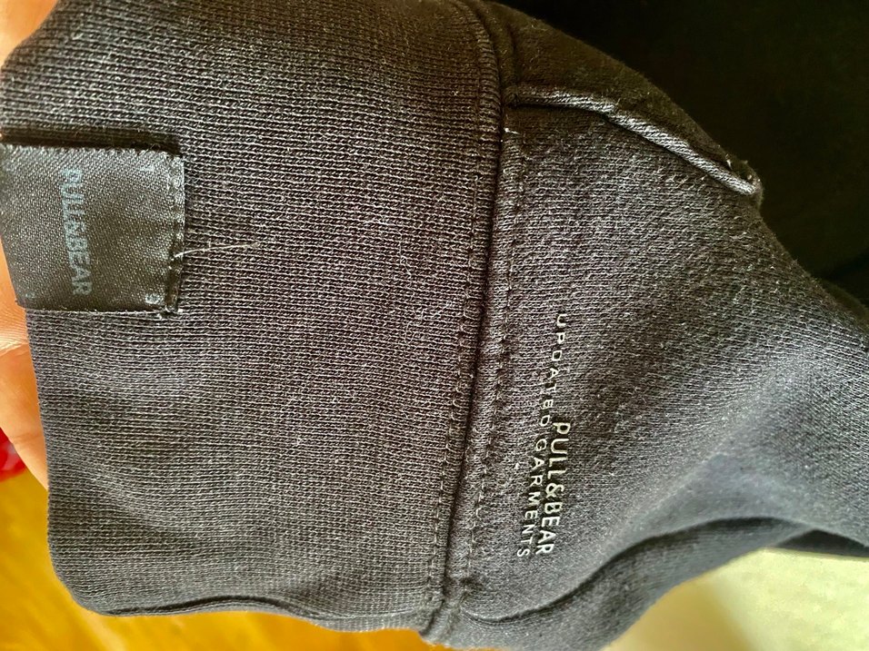 Pull&Bear Siyah Erkek Rozet - Görsel 4