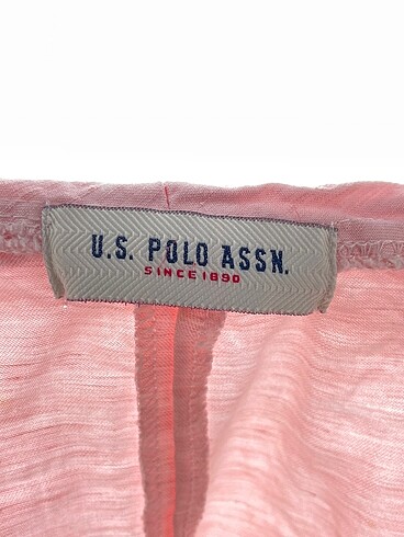 38 Beden pembe Renk U.S Polo Assn. Kısa Elbise %70 İndirimli.