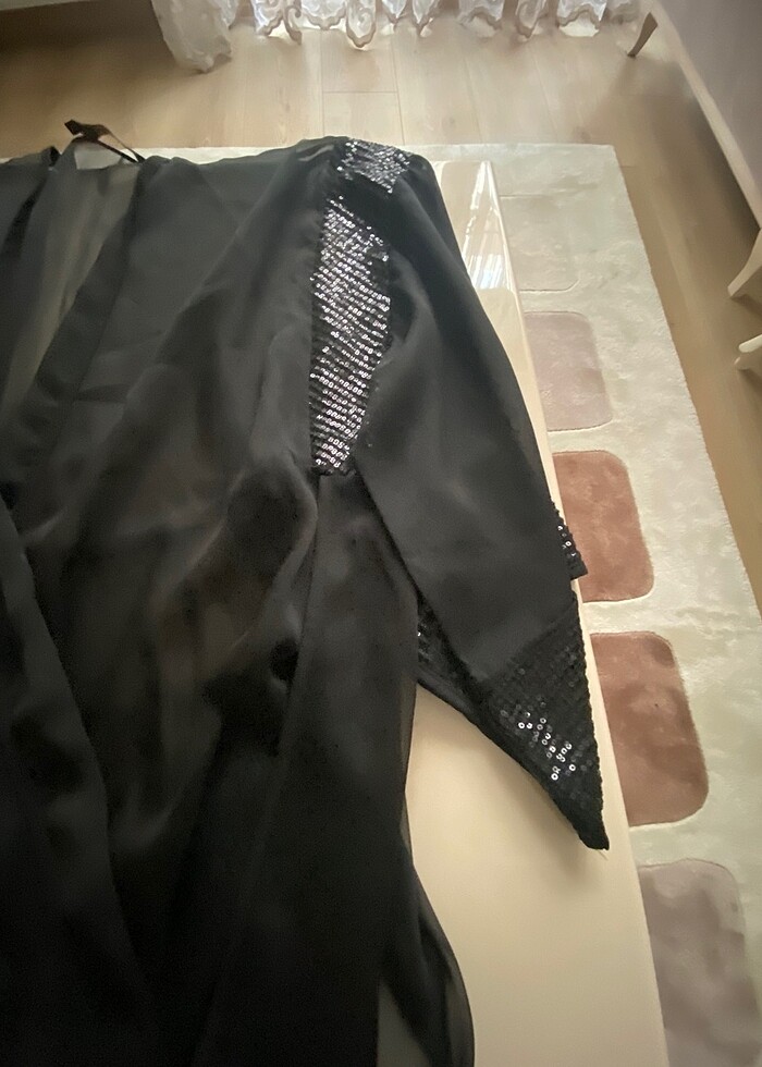Şifon payetli üstü - Görsel 2