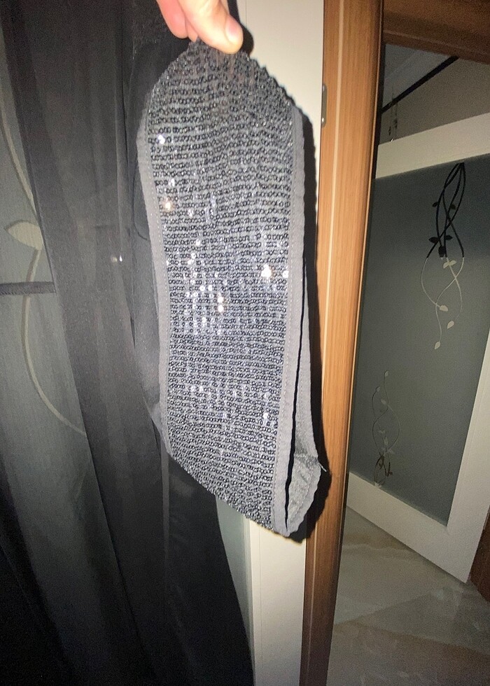 Şifon payetli üstü - Görsel 3