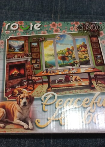 1500 Parça Çok Renkli Yüksek Kalite Puzzle