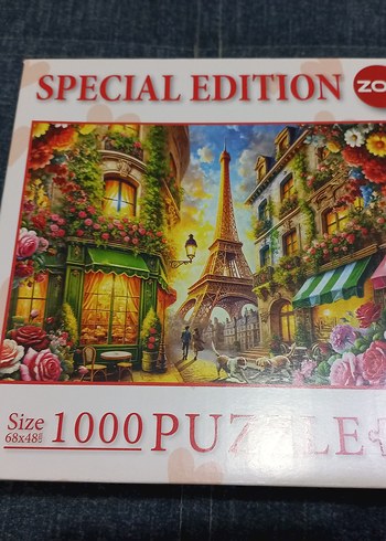 Beden 1500 Parça Çok Renkli Yüksek Kalite Puzzle
