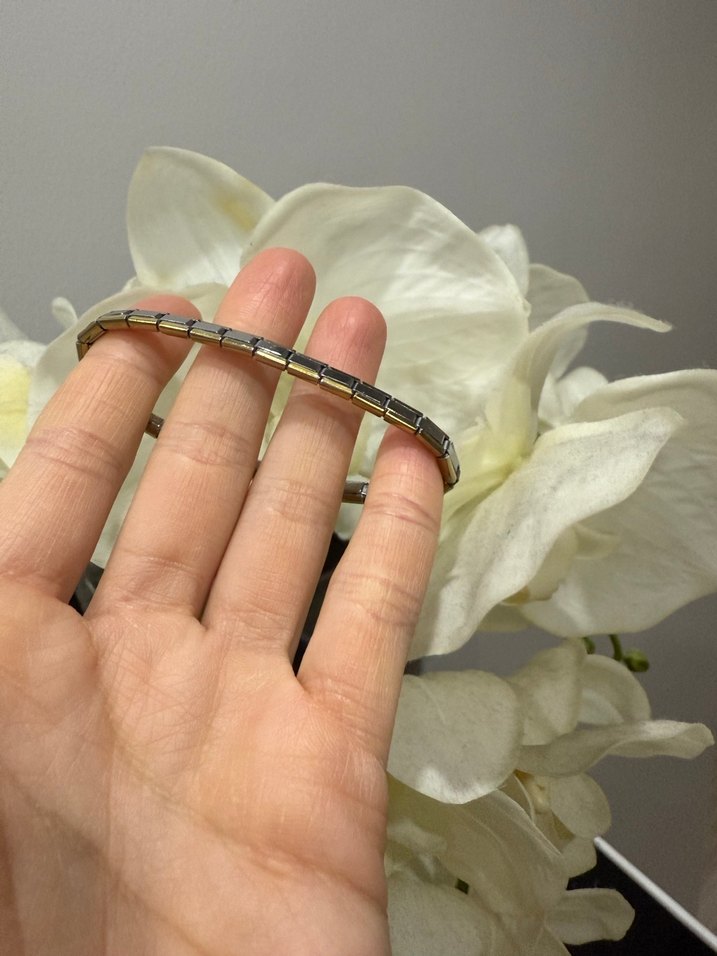 Altın Renkli Zincir Detaylı Kadın Bileklik - Görsel 3