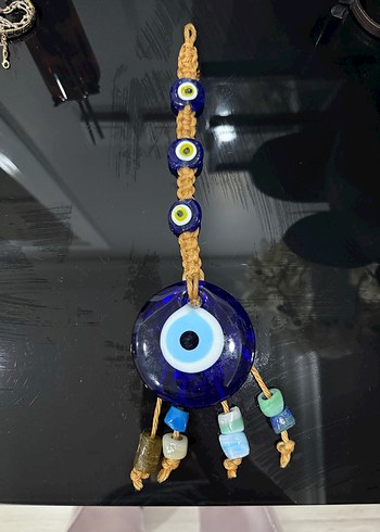 Renkli Mavi Cam Nazar Boncuğu - Görsel 2