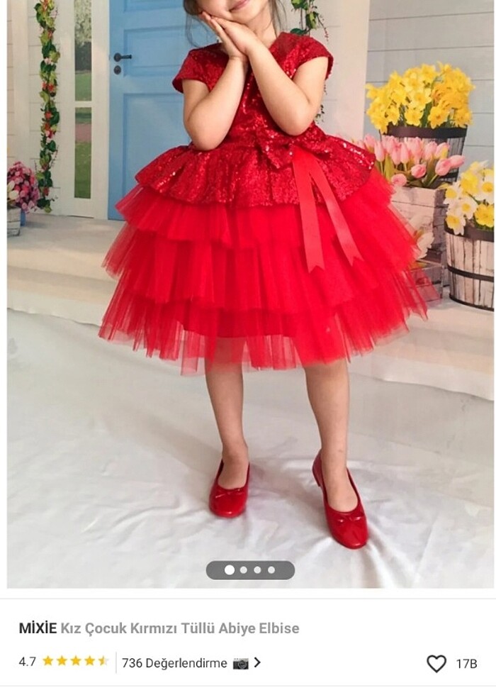 Kız çocuk elbise  - Görsel 2