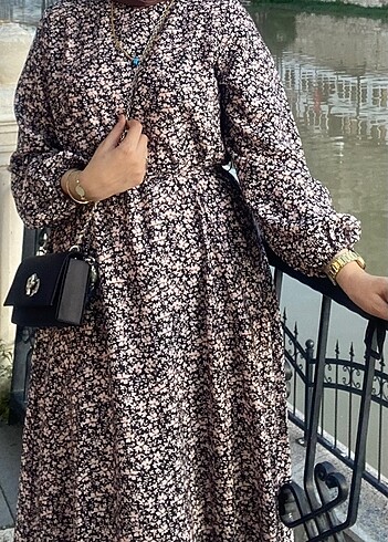 Lcw Modest desenli elbise