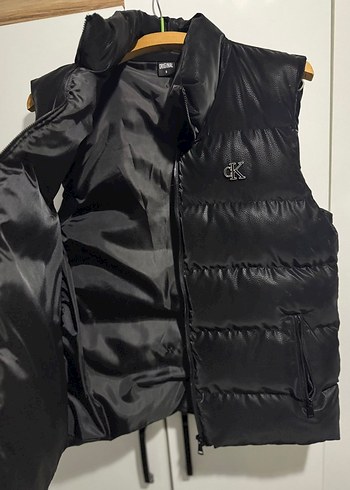 Calvin Klein Sik Ve Sicak Siyah Yelek Gunluk Siklik İcin