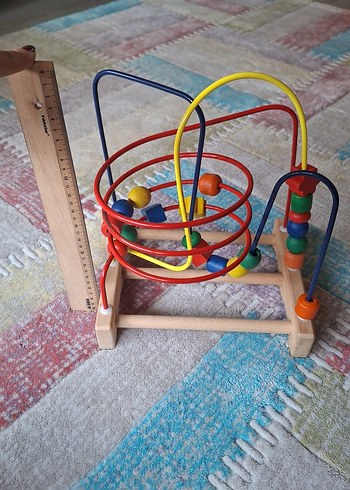 Diğer Renkli Ahşap Eğitici Oyuncak