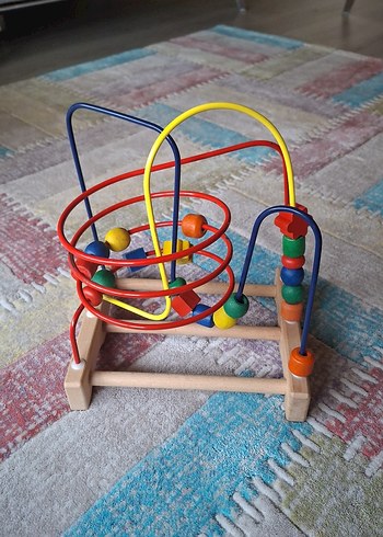 Renkli Ahşap Eğitici Oyuncak