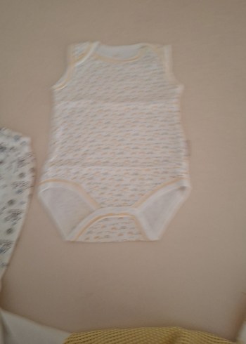 Pamuklu Bebek Tulumu ve Aksesuar Seti - Görsel 6