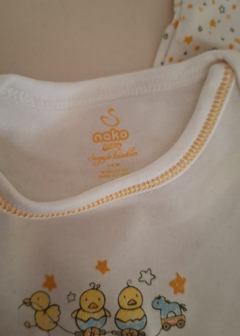 Pamuklu Bebek Tulumu ve Aksesuar Seti - Görsel 4