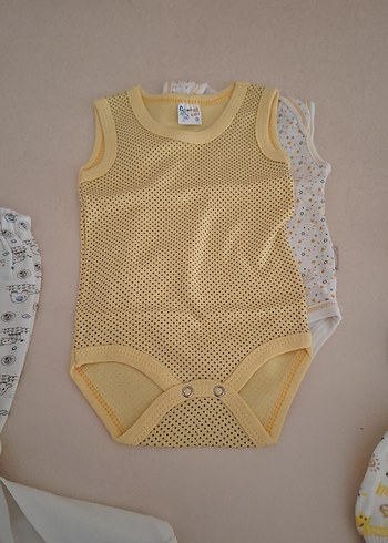 Pamuklu Bebek Tulumu ve Aksesuar Seti - Görsel 7