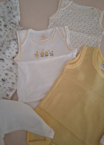 Pamuklu Bebek Tulumu ve Aksesuar Seti - Görsel 3