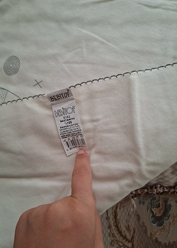 Fermuarlı Bebek Tulumu ve pamuk battanite - Görsel 8