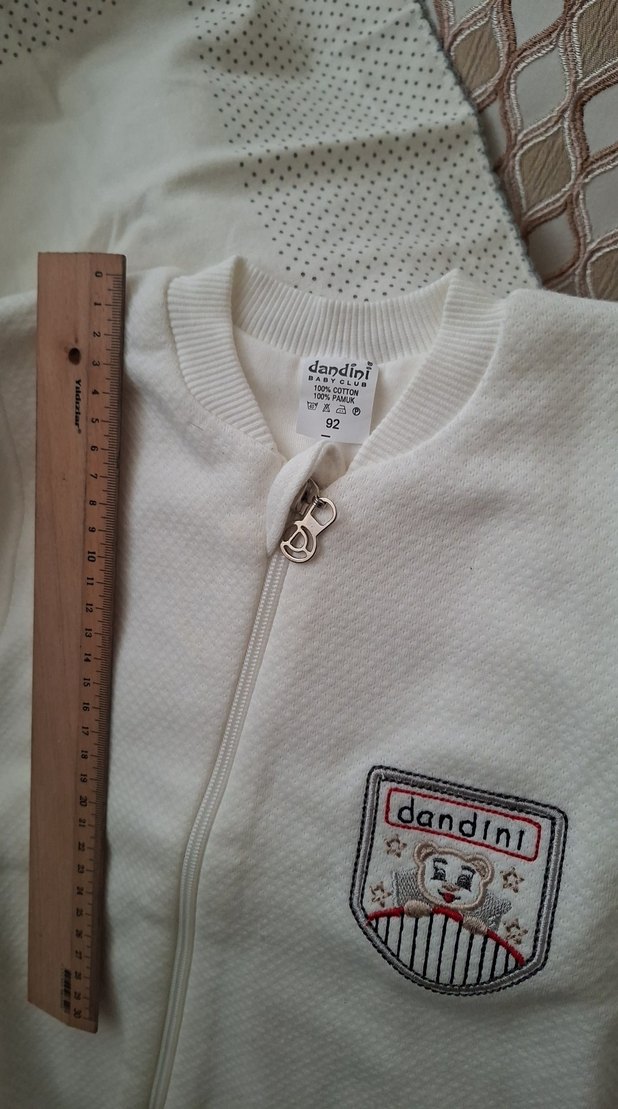 Fermuarlı Bebek Tulumu ve pamuk battanite - Görsel 2