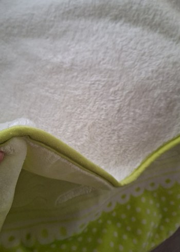 Nakışlı Yeşil Çocuk Battaniyesi - Görsel 6