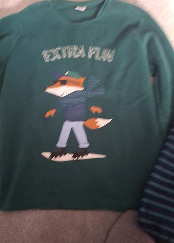 Erkek Çocuk Uzun Kollu Baskılı Pijama Takımı - Görsel 2