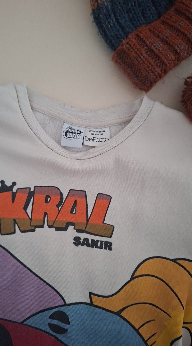 Çok Renkli Örgü Erkek çocuk Takımı - Görsel 3