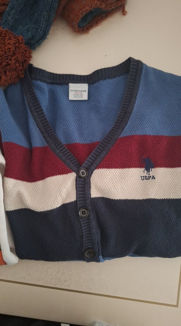 Çok Renkli Örgü Erkek çocuk Takımı - Görsel 2