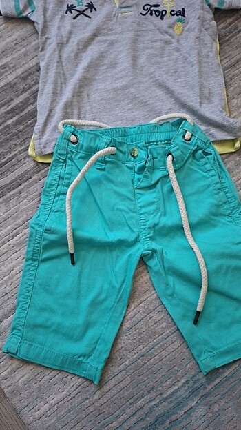 Erkek çocuk sort tsört - Görsel 2