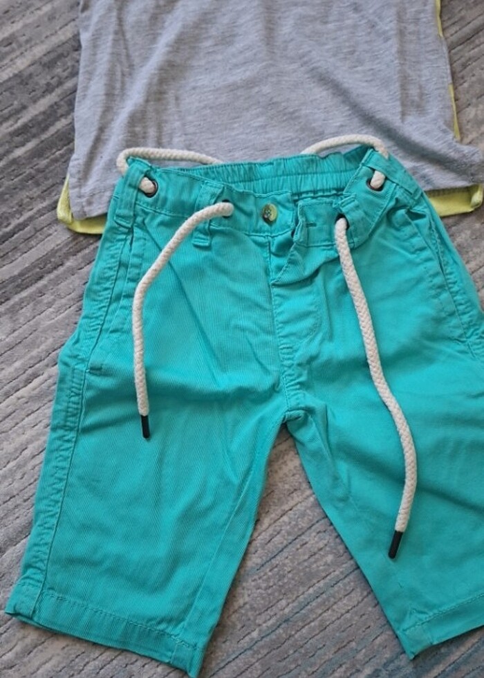 Erkek çocuk sort tsört - Görsel 2