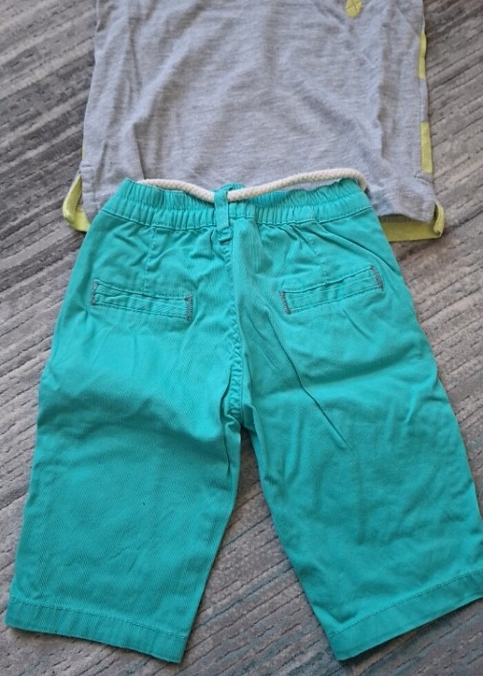 Erkek çocuk sort tsört - Görsel 4