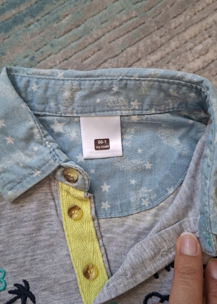 Erkek çocuk sort tsört - Görsel 5