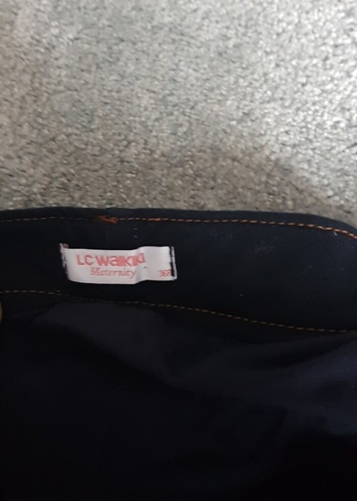 Ispanyol paça kot pantalon  - Görsel 4