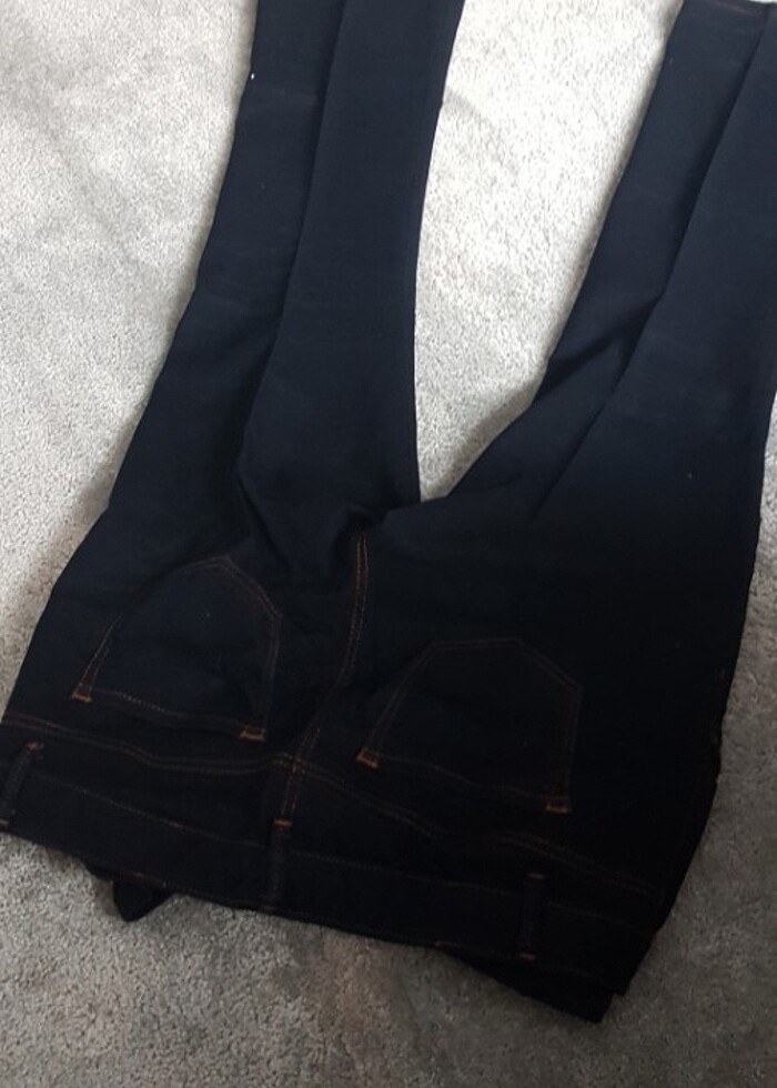 Ispanyol paça kot pantalon  - Görsel 5